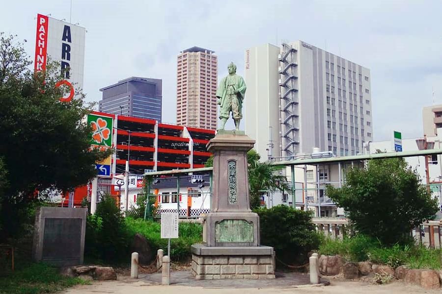 敷津松之宮大國主神社 不怕老鼠咬布袋拿著金槌糧袋老鼠鎮守的招財神社日出大國社楠稲荷神社 蘋果話日常