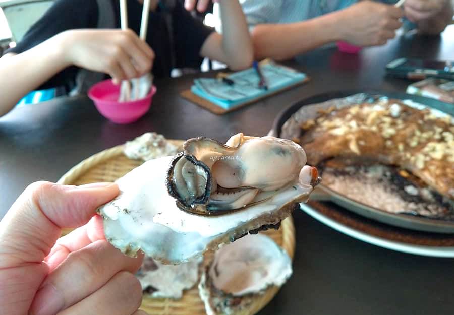 東石琴煎烤院 烤鮮蚵烤台灣鯛新鮮海味海鮮料理東石漁人碼頭東石漁港 蘋果話日常